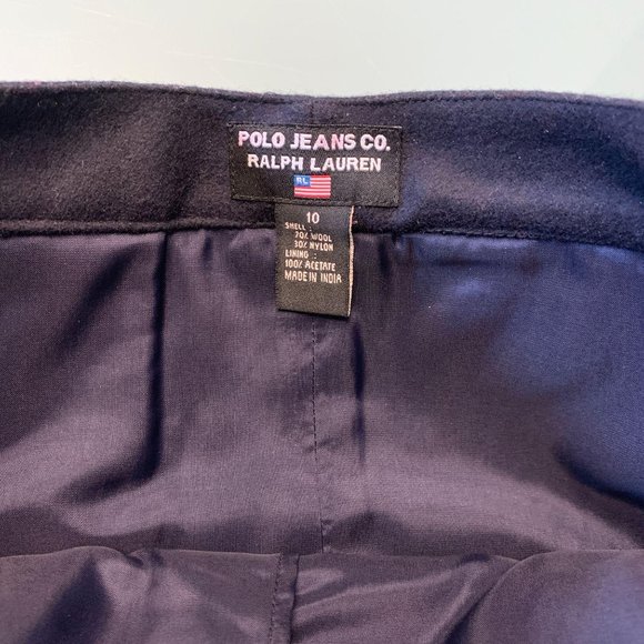 Polo Jeans Co. Nautical Navy Sailor Mini Skirt - Picture 6 of 7